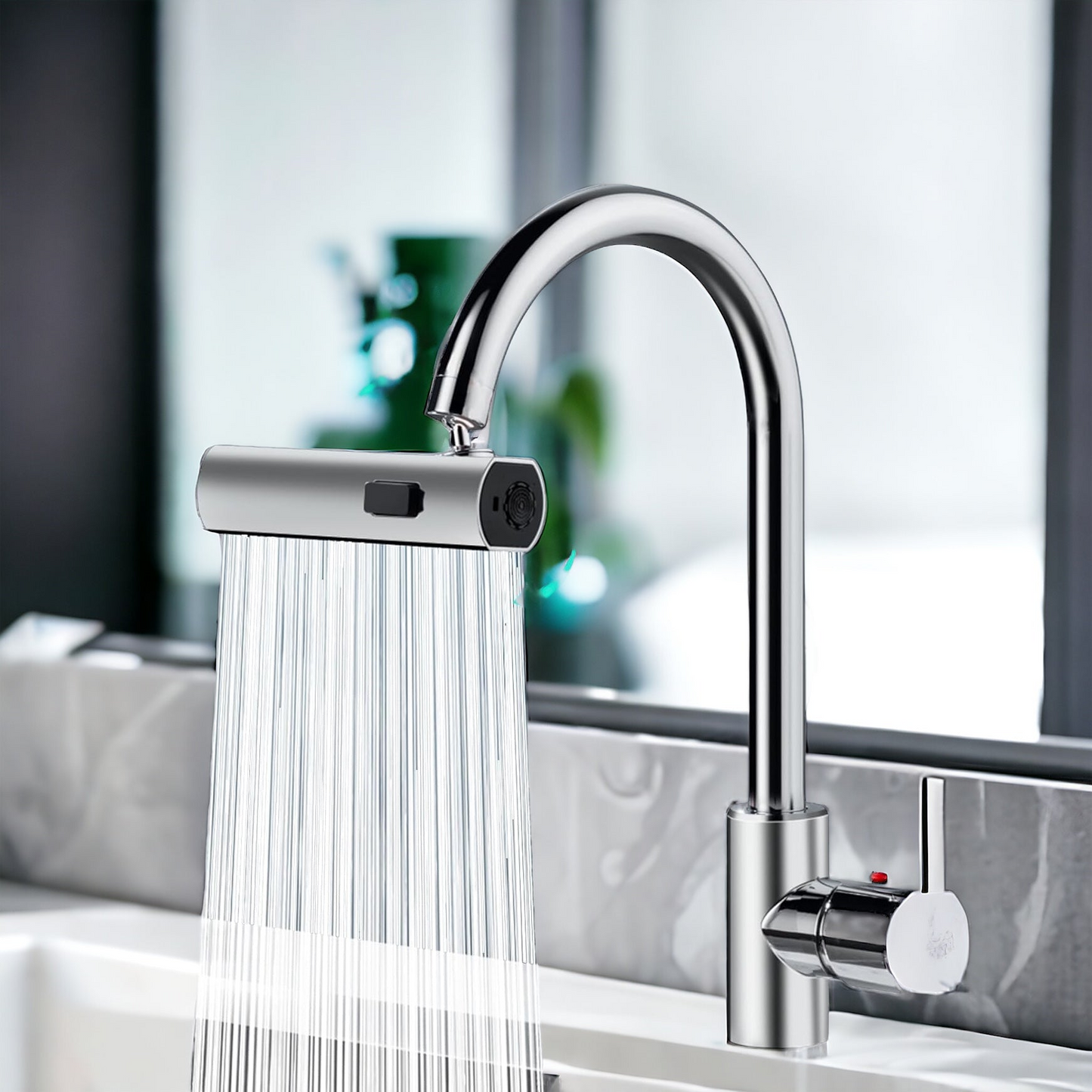 Rotating Kitchen Tap Extension