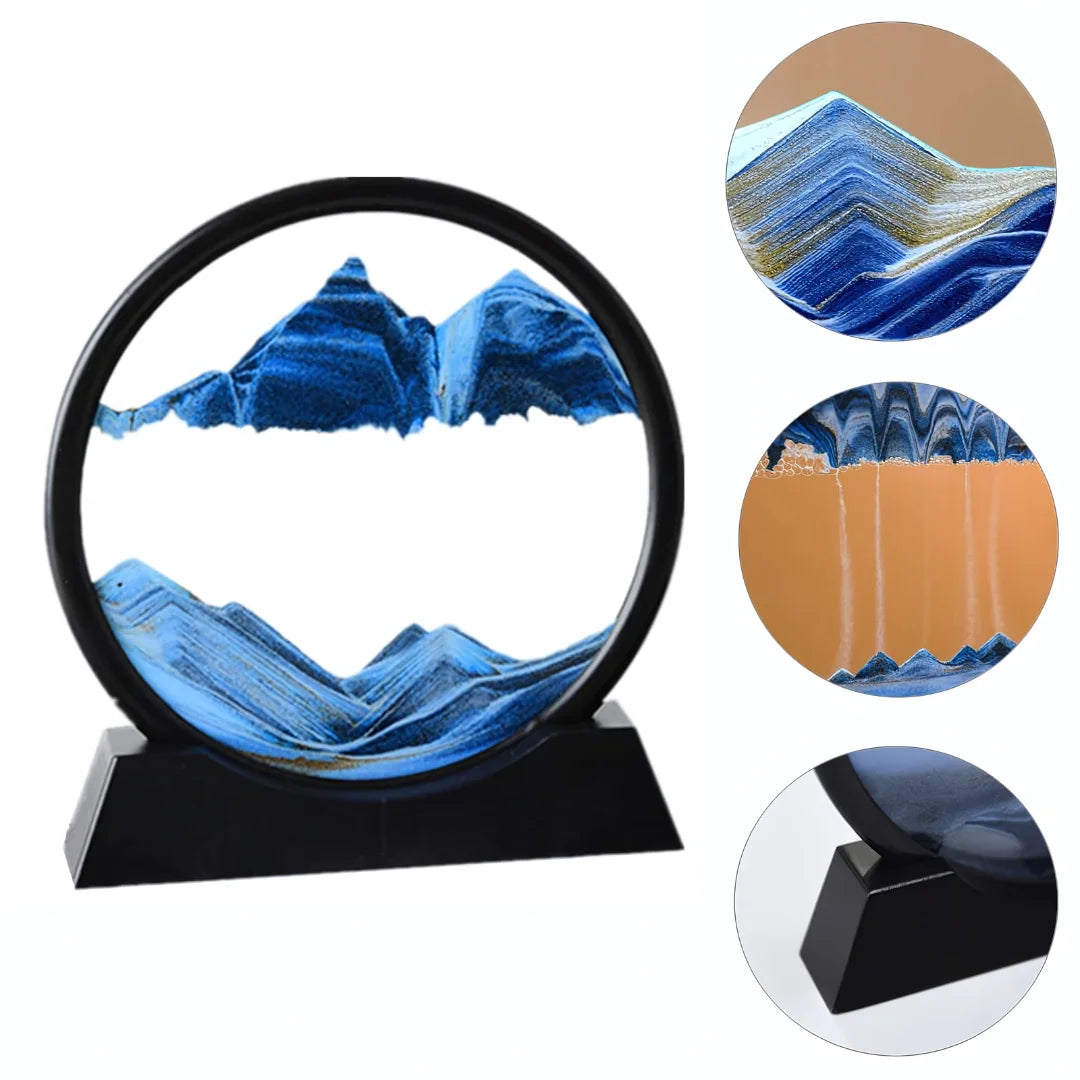 3D Moving Sand Art Decor